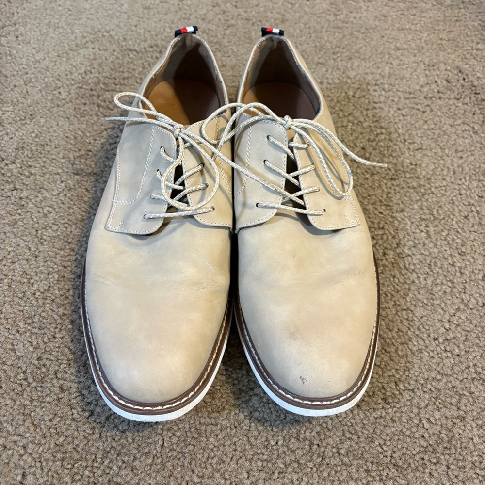 Tommy Hilfiger Tan Derby Garson 7 Dress Shoes